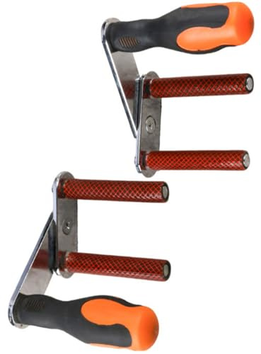 Heavy Duty Panel Lifter for & Plywood with Ergonomic Steel Grip 253.5lb Capacity (920g) Plywood Panel Carriers