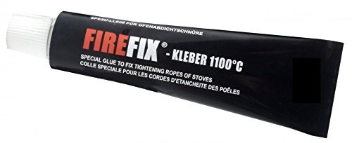 FireFix 2045 Tube hitzebeständiger Spezialleim für Ofendichtschnüre, Inhalt: 17 ml