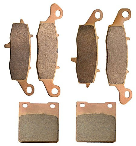 AHL-Kit Motocicleta Pastillas de freno para GSF600 S Bandit 2000-2003/ Y/K Naked Bandit 2000-2004/ S/K Faired Bandit 2000-2004 (Cobre sinterizado)