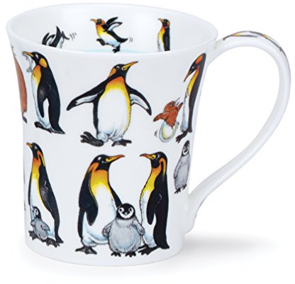 DUNOON Jura Tiere Fine Bone China Tasse – Made in England - pinguin