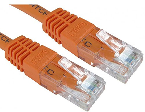 ALIDA SYSTEMS 10 m Cat6 Ethernet Cable, High Speed and Reliable - Orange