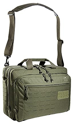 Tasmanian Tiger TT Document Bag MKII Taktische Akten-Tasche, Packtasche, Organizer Dokumenten-Tasche mit Laptop-Fach 18 Liter (Oliv)