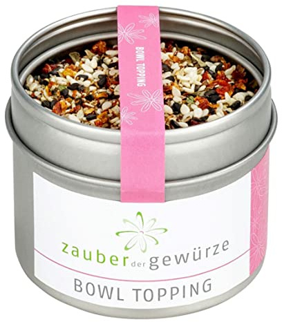 Zauber der Gewürze Bowl Topping – das herzhafte, lecker-würzige i-Tüpfelchen für gesunde Gemüse-, Poke- und Buddha Bowls, 60 g