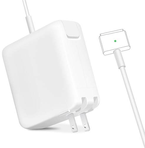 Mac Book Charger 85W(T-Tip) Power Adapter, Replacement for Mac Book Pro with 13/15-inch Retina Display-After Mid 2012