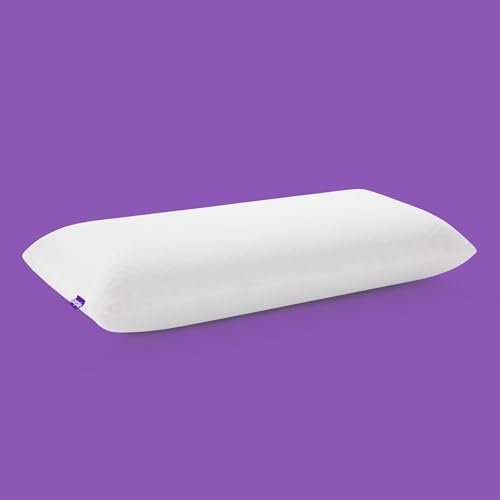 Purple Harmony Pillow - Tall Loft, King Size - Cooling Gel Neck Pillow