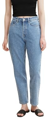 TOM TAILOR Denim Damen Mom Fit Jeans 1034626, 10280 - Light Stone Wash Denim, 30