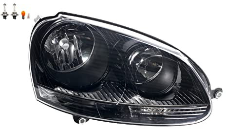 Johns, Scheinwerfer passend für VW Golf V 1K/5M 10/03-05/09 rechts + Leuchtmittel