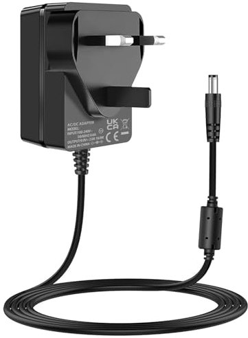 9V 2A Power Supply Adapter for Crosley Cruiser Record Player I II III, CR8005A/CR221/CR8005C & More, 9V DC Charger Cord, 5.9ft, AC 100-240V - Not for 12V/5V Turntable.