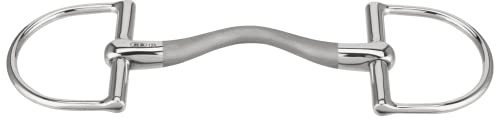 Sprenger SATINOX cm D-Ring Stangengebiss 14 mm - Edelstahl rostfrei, 115 mm Weite