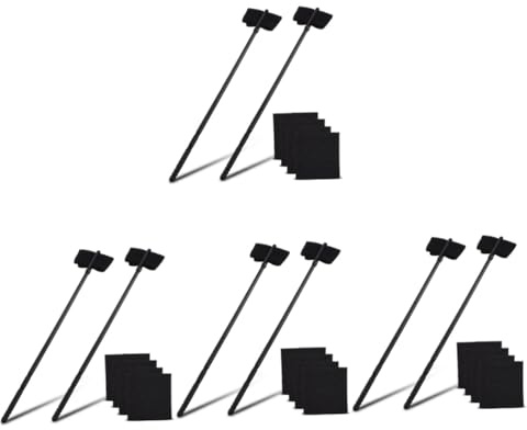 Supvox 4sätze Flötenreinigungsset Mit Reinigungsstäben Und Tüchern Effektives Flötenreinigungstool Für Querflöten Blockflöten Und Andere Holzblasinstrumente Einfach Der Anwendung