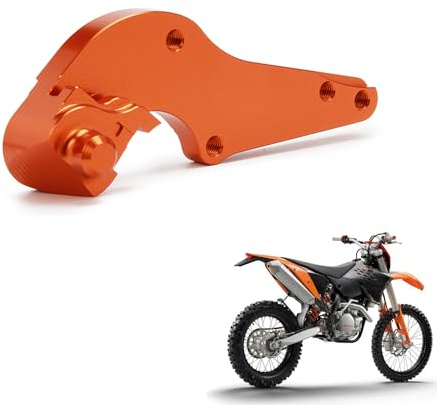 Runfarr 320 mm Bremsscheiben Adapter Bremssattel Halterungen für SX SXF XCW XC XCF XCFW EXC 125 144 150 200 250 300 350 400 450 505 530 Orange
