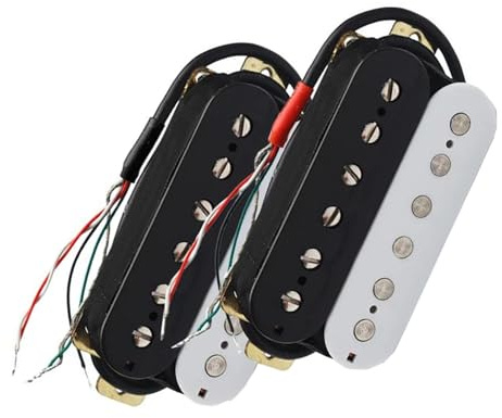 E-Gitarre Humbucker Split Coil Pickup Gitarre Langlebige Ersatzteile Ersatzteile Für E-Gitarren-Tonabnehmer