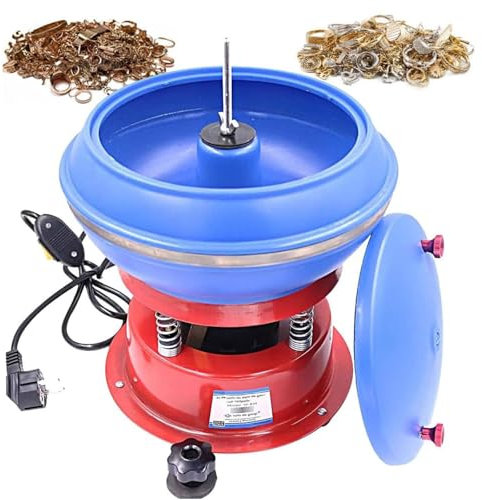 YLANMEI Parti in Metallo Alluminio Lucidatrice per Cristalli Grandi in Ceramica, lucidatrice per Esterni in Pietra, lucidatrice Vibrante per Pietre preziose, Utensili per la creazione di Gioielli