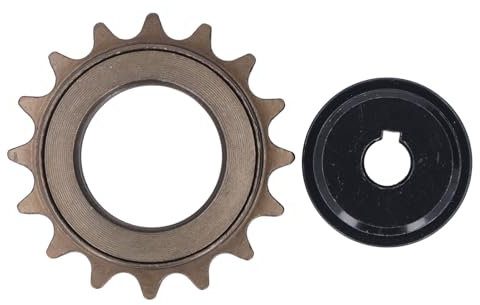 Tbest 16T Freewheel, Steel Freewheel Left Drive Adapter Kit Black for MY1016Z MY1016 MY1018 MY1020