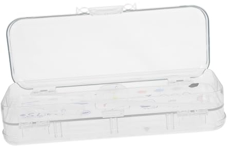 Gadpiparty 1stück Große Transparente Stiftebox Mit Hoher Kapazität Multifunktionale Aufbewahrungslösung Für Stifte Bleistifte Marker Und Für Büro Schule Und Zuhause