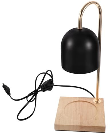 MUCKLILY Wachsschmelzlampe Batteriebetrieben Kerzenwärmerlampe Elektrisch Flammenloser Duftwärmer Für Wärmelampe Mit Timer Für Zuhause Wohnkultur Aromadiffusor