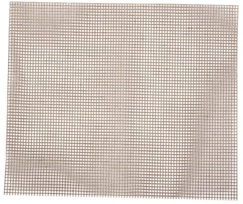 BBQ Grill Mat BBQ Mesh Mat BBQ Grill Sheet Reusable Non Stick Barbecue Pad Heat Resistant Durable for Gas Charcoal Electric Grills Oven Smoker Brown 30x40cm 33x40cm 36x42cm 3Pcs (Brown 30*40cm)