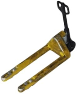 Luwecf Miniatura Elevadora Modelo 1/64 Palet Camión Mano Accesorio Taller Material PP para Escenario Realista Adecuado para Escenas Automotrices, Amarillo