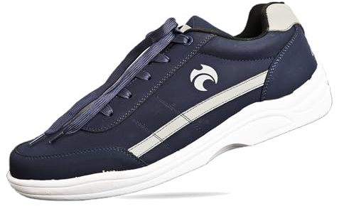 Henselite Victory VSL Men's Lawn Bowling Shoes, Navy, Lightweight, Indoor and Outdoor Bowls.