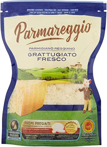 3 x Parmareggio Parmigiano Reggiano Formaggio Grattugiato Fresco riven ost 60 g