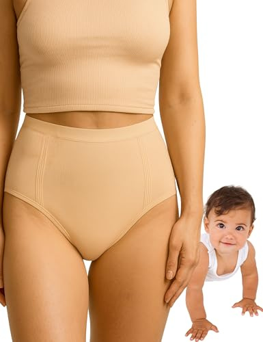 Mrs. Mum Kaiserschnitt Unterhose- Stützende Postpartum Underwear Made in EU