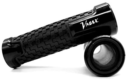 RESKIO Motorrad Griff Für Yamaha V-MAX V Max Vmax 1200 1985-2016 2010 2011 2012 2013 2014 2015 Motorrad Lenkergriff Lenker Motorradgriffe Motorrad-Lenkergriffe (Color : Black)