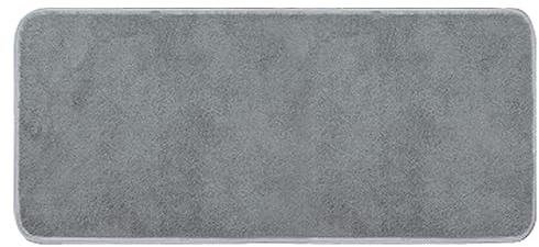 OLIVO.shop | TEKNOS Tappeto magico assorbi acqua, Zerbino asciugapasso super assorbente, Tappeto ingresso casa interno GRIGIO (57x150 cm)