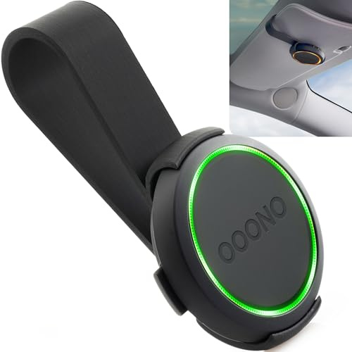 Halterung passend für Ooono 2 Halterung Auto für die Sonnenblende Halter Mount Extra Stabil und langlebig (schwarz)