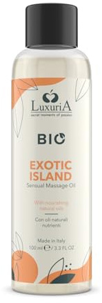 INTIMATELINE | Luxuria BIO - Oil Dark Forest, Massageöl Intim Geeignet mit natürlichen Pflanzenölen und anregenden Essenzen, fruchtige und süße Noten, 100 ml