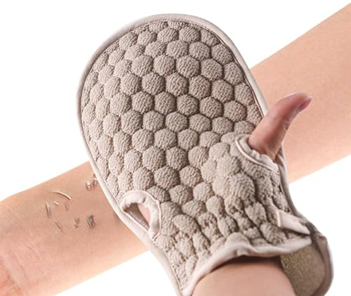 JYTDBCS Exfoliating Mitt Body Scrub Exfoliator Strong Remove Dirt Dead Skin Bath Exfoliating Gloves For Shower Spa