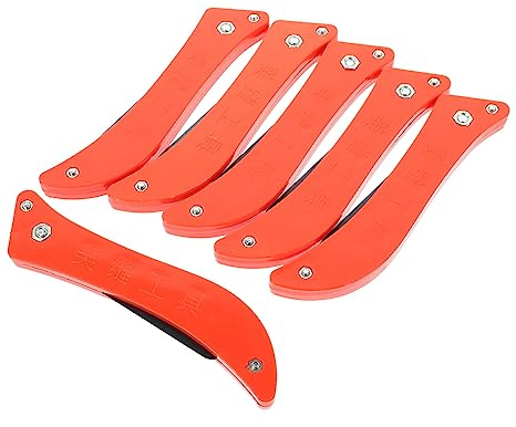 SEWOART 6pezzi Grout Remover Strumenti Pulizia Per Fughe Piastrelle Raschietti Con Ergonomico e Curva Per Rimozione Stuccature Utensili Per Pulizia Fughe Facili e