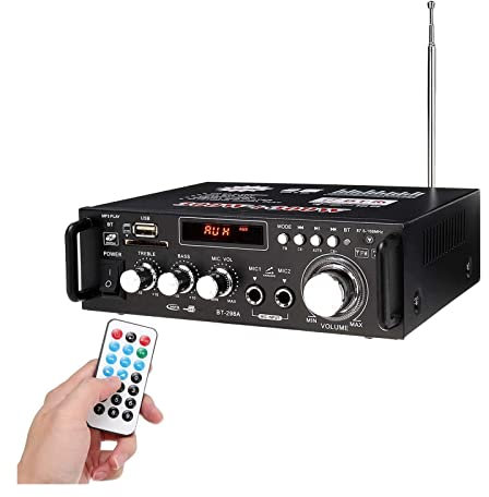 Amplificatore audio stereo, Amplificatori for auto 600w Amplificatore Amplificatore subwoofer Mini amplificatore professionale per sistema home theater con altoparlanti passivi
