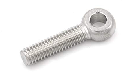 Lifting Long Eye Bolt,Lifting Shoulder Eye Bolt, 1pcs M6*25mm Screw O Ring Head Axle Pin Split Pin Shaft Pin 304 Steel Eye Bolt Dowel Bolt Machinery Shoulder Lifting Bolt