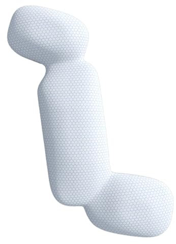 Seitenschläferkissen für Erwachsene,Körperkissen für Erwachsene - Weiches Kissen für Seitenschläfer in Seepferdchenform - Festes und stützendes Bettwäsche-Ganzkörperkissen. Langer und atmungsaktiver K