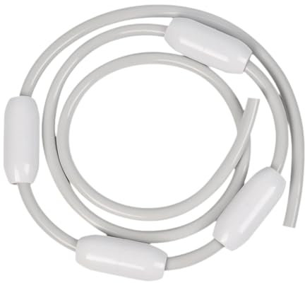 Baoblaze Poolreiniger Futterschlauch, PVC -Zubehör Ersatzpoolreiniger Teile Einfach Installation mit 4 Float Heads Pool Cleaners Schlauch