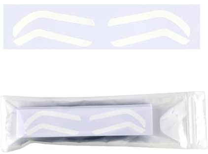 Formadores EyBrow Sticker-Eyebrow para mujeres, set de plantilla | 50 pares de plantillas profesionales, adhesiva de banda-aécrus de la banda para tonos de maquillaje