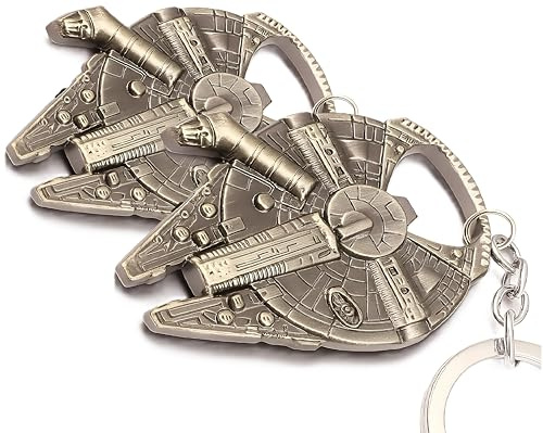 2x Décapsuleur « Millennium Falcon » avec porte-clés