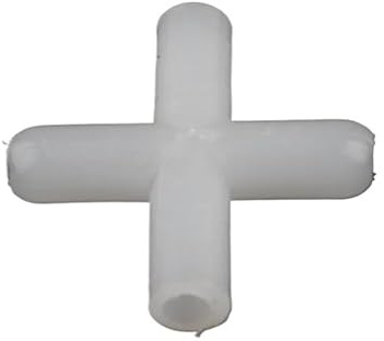 30 st plast 4 mm T-koppling akvarium luftpump slangkopplingar raka kopplingar for akvarietillbehör silikonslang(Cross)