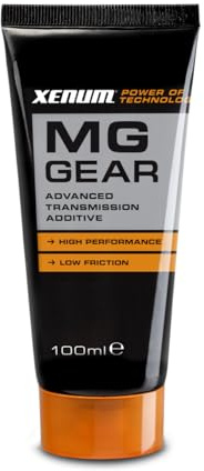 Xenum MG Gear Aditivo de Grafito para Aceite de Transmisión 100 ml | Reduce Fricción, Ruido y Desgaste | Cambios Más Suaves | Para Cajas Manuales, Auxiliares y Diferenciales