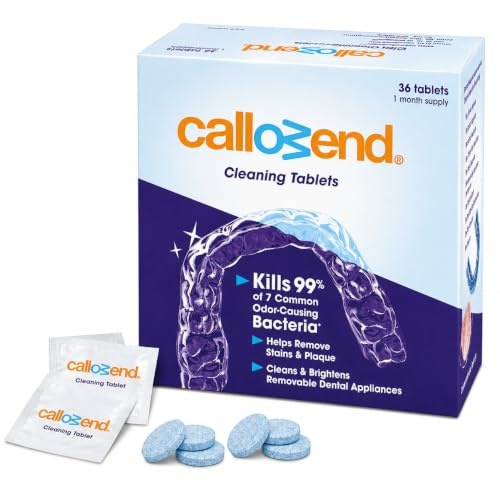 Retainer Cleaning Tablets by Callowend (36 Count)