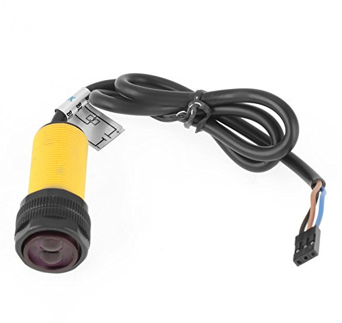 Akozon E18-D80NK Regolabile a Infrarossi Ostacolo Rilevatore di Evitamento Interruttore Sensore Rileva 3-80 cm per Sensore Fotoelettrico Per Di Allarme Sicurezza