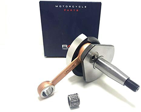 AER MOTO SPARE PARTS ALBERO MOTORE BIELLA CORSA 43mm CONO VOLANO 20mm COMPATIBILE CON VESPA 50 PK XL APE