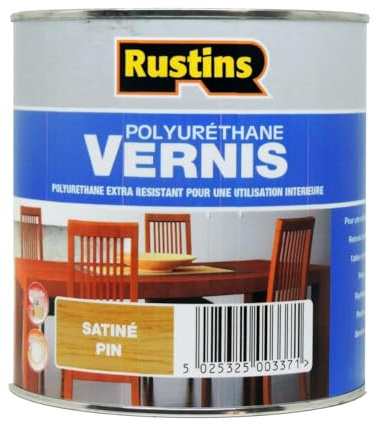 Rustin's - Vernis intérieur polyuréthane de haute qualité pour pin - 250ml - (POSP250FR)