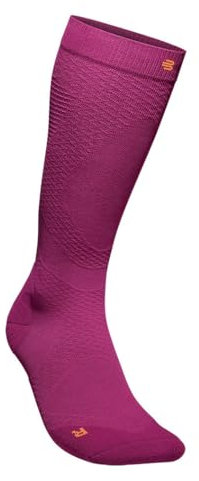 BAUERFEIND Run Ultralight Compression Socks, Woman, berry, L, 41-43