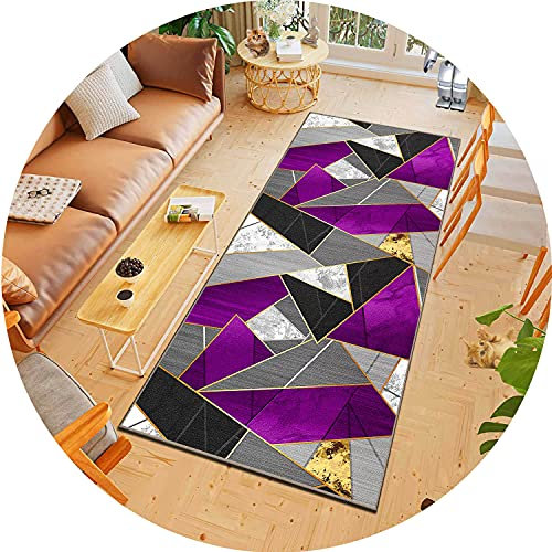 ACUY KüChenteppich LäUfer Waschbar 120x180cm, Nach Maß KurzflorläUfer Geruchsneutral für Wohnzimmer Flur Küche