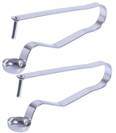 Cabilock 2piezas Removedor De Semillas De Dátiles y Frutas Multifuncional De Acero Inoxidable Ergonómicas Para Cocina Herramienta Compacta y Segura Para Extraer Núcleos De Frutas