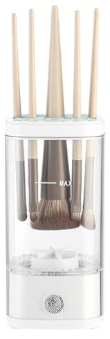 Nettoyant Pour Pinceaux Cosmétiques, Nettoyeur De Pinceaux De Maquillage Électrique Amélioré, Machine À Laver Les Pinceaux De Maquillage À Séchage Rapide, Essoreur De Pinceaux Cosmétiques Portable