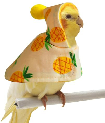 Clothes Pet Cosplay - Pet Bird Outfit, Cozy Bird Clothing | Winter Warm Bird Suit, Soft Fleece Apparel Parakeets, Cute Pet Bird Costume, Cold Weather Protection for Parrots, Lovebirds Photo Prop