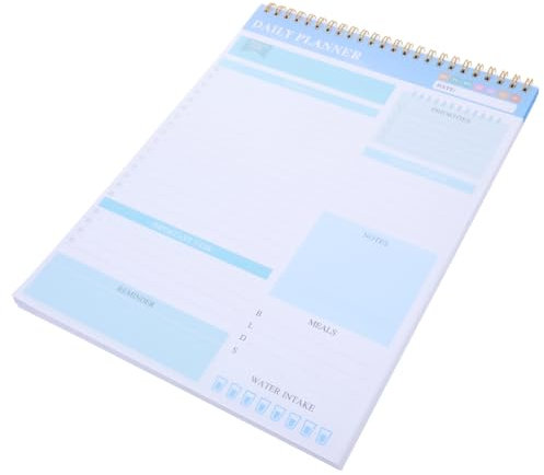 GRIRIW Planer Wöchentlich Undatiert Planer Notebook Student Journal Workout Pad Schreibtisch Für
