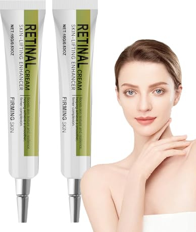 2PCS Retinol Shot Tightening Booster, Retinal Serum, Retinol Creme Gesicht Gegen Falten, Anti Falten Creme Frauen, Anti Age Gesichtscreme genge Poren, Falten Und Feine Linien, Straffere Haut